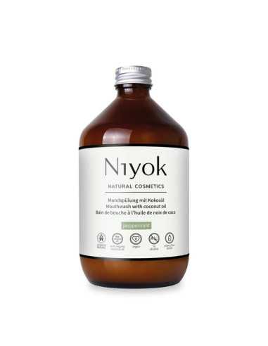 Enjuague bucal con aceite de coco 500ml Niyok