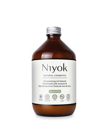 Enjuague bucal con aceite de coco 500ml Niyok