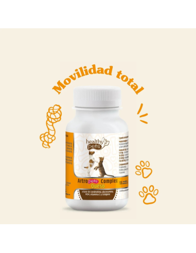 Artropets Complex Articulaciones QUESO 100 comprimidos masticables 1g Healthy Pets
