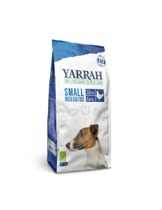 Pienso para perros de raza pequeña con pollo bio 2kg Yarrah