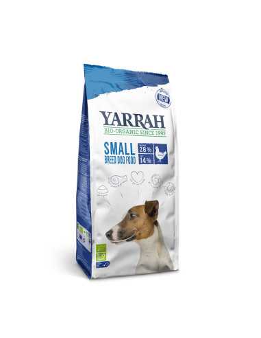Pienso para perros de raza pequeña con pollo bio 2kg Yarrah