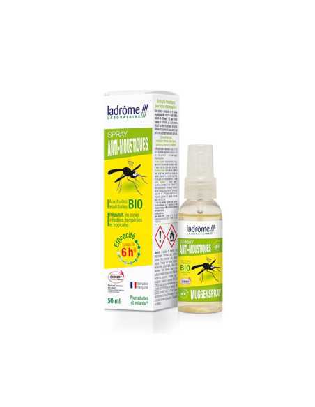 Spray Anti Mosquitos Bio 50ml Ladrome Spray Anti Mosquitos Bio 50ml Ladrome