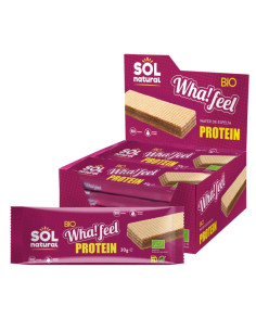 Whafeel Snack espelta Proteina Bio 20x30g Sol Natural