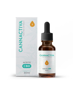 Aceite Purificado CBD Cannabidiol 5% 30ml Cannactiva
