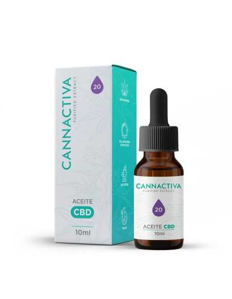 Aceite Purificado CBD Cannabidiol 20% 10ml Cannactiva Aceite Purificado CBD Cannabidiol 20% 10ml Cannactiva