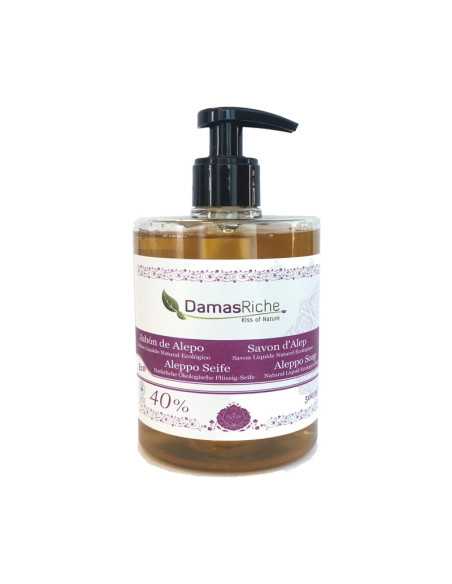 Jabon de Alepo Liquido 40% 500ml Damasriche Jabon de Alepo Liquido 40% 500ml Damasriche