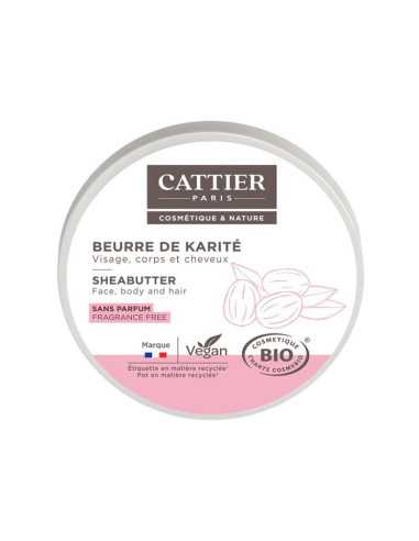 Manteca de Karite 100% ecologica 100g Cattier