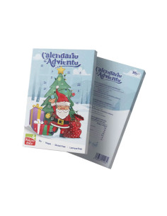 Calendario de adviento chocolate Bio vegan 120g La Finestra