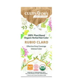 Tinte orgánico Rubio Claro-100 gr/1 kg | Tinte naturista