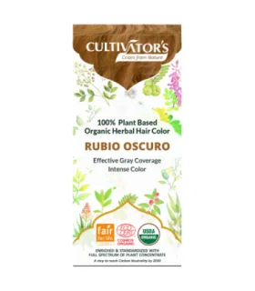 Tinte orgánico Rubio Oscuro-100 gr/1 kg | Tinte ecológico cabello
