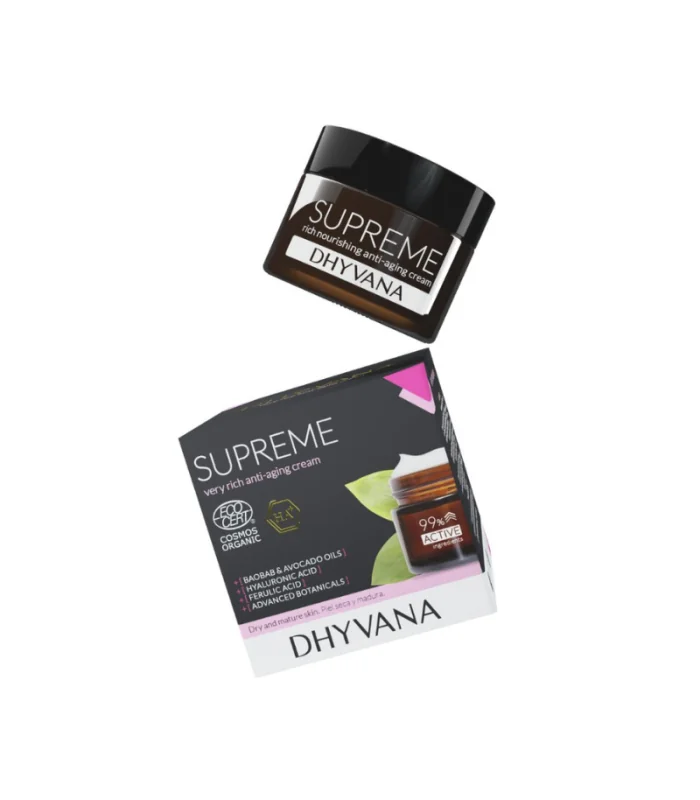 Crema facial Supreme-40 ml | Crema antiarrugas vegana
