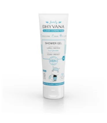 Family shower gel con Salvia y Melisa-200 ml | Gel de ducha orgánico