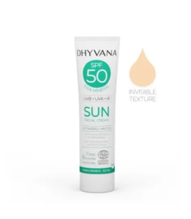 SPF50 Sun con ácido hialurónico-50 ml | Protector solar eco