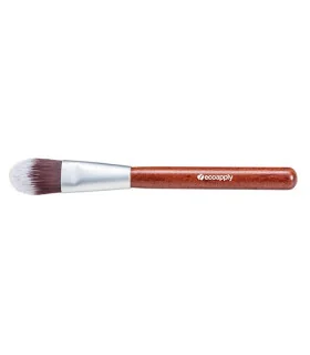 Brocha base de maquillaje fluida | Brocha lengua de gato vegana