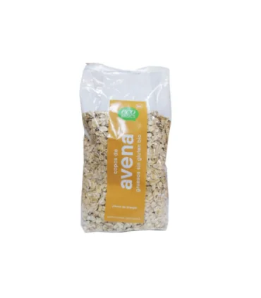 Copos de avena gruesos sin gluten bio 500 gr