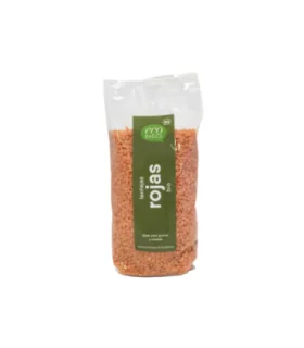 Lentejas rojas bio 500 gr