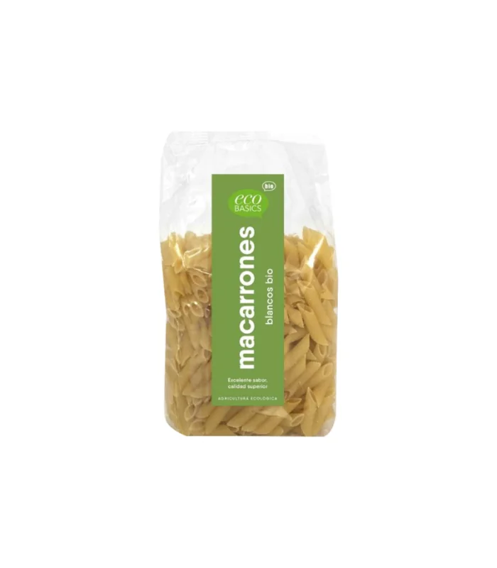 Macarrones blancos bio 500 gr.