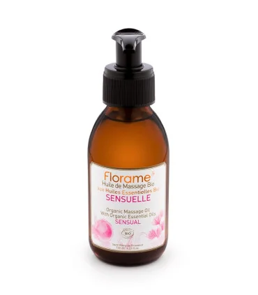 Aceite de masaje Sensual-120 ml | Aceites orgánicos para masajes