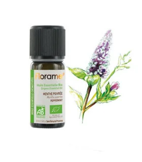 Aceite esencial de Menta Piperita-10 ml | Aceite puro de menta
