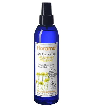 Agua Floral de Helicrisio o Siempreviva Bio-200 ml | Hidrolato de siempreviva