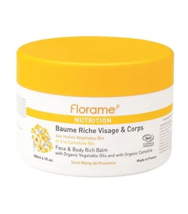 Bálsamo enriquecido rostro y cuerpo Nutrition-200 ml | Crema nutritiva natural
