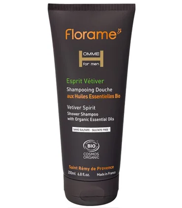 Champú Espíritu Vetiver Hombre-200 ml | Shampoo orgánico