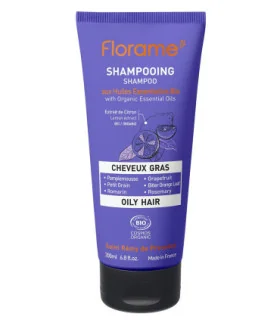 Champú para cabello graso-200 ml | Champú natural antigrasa