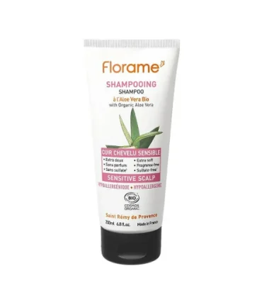 Champú para cuero cabelludo sensible Sensitiv-200 ml | Champú aloe vera natural