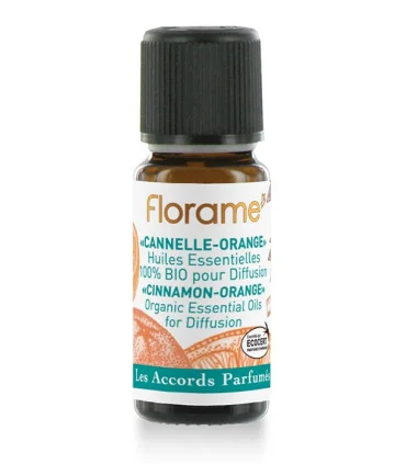 Composición BIO de aceites esenciales Canela-Naranja-10 ml | Aceites esenciales invierno