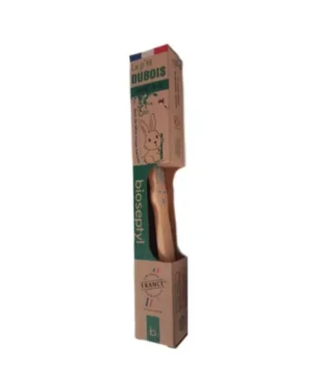 Cepillo de dientes-Madera Haya-niños 3-6 años | Cepillo dientes infantil natural