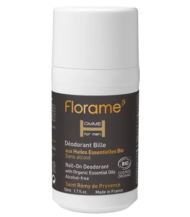 Desodorante Roll-on Hombre-50 ml | Desodorante sin aluminio hombre