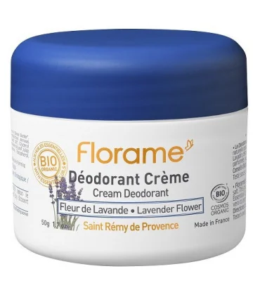 Desodorante sólido Flor de Lavanda-50 gr | Desodorante natural crema