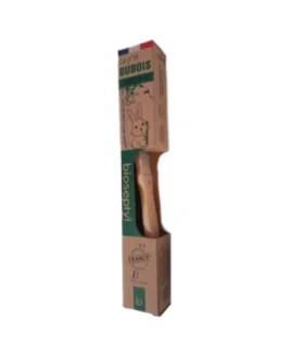 Cepillo de dientes de madera de haya niños de 3 a 6 años rojo