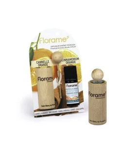 Difusor provenzal + aceite esencial de canela naranja | Difusor madera