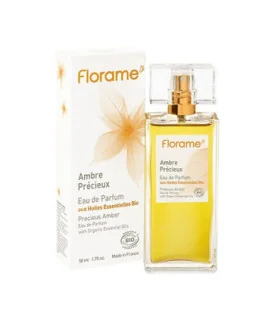 Eau de Parfum Bio Ambre Précieux-50 ml | Perfume natural mujer