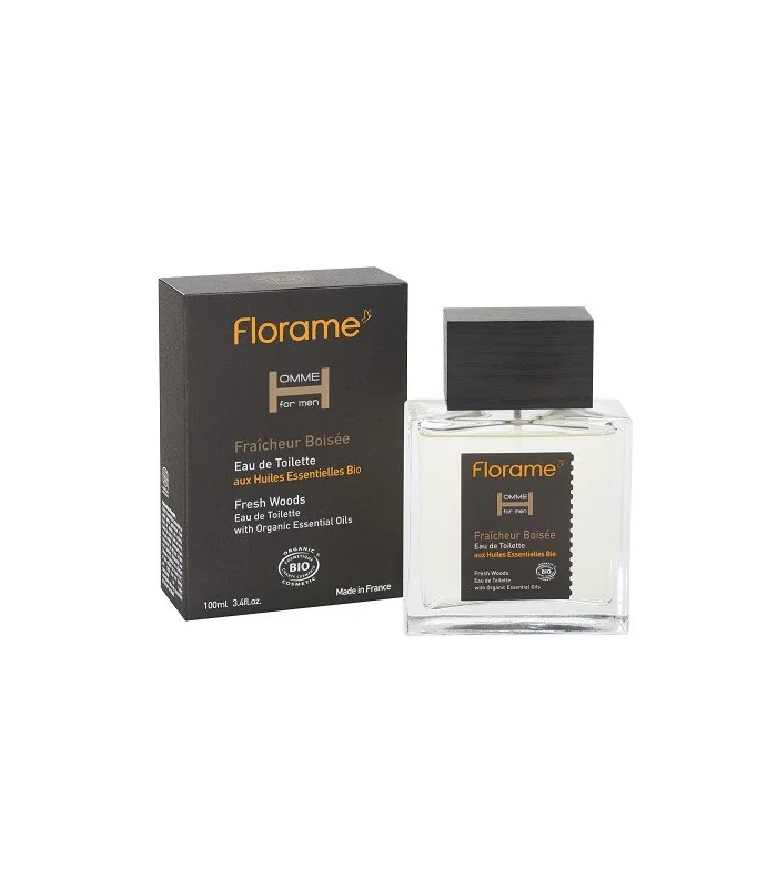 Eau de Toilette Bio Fraîcheur Boisée Hombre-100 ml | Perfume ecológico hombre
