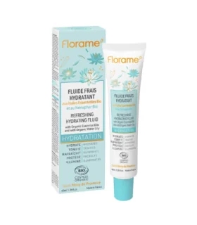 Fluido Hidratante Refrescante HYDRATATION-40 ml | Crema hidratante cara natural