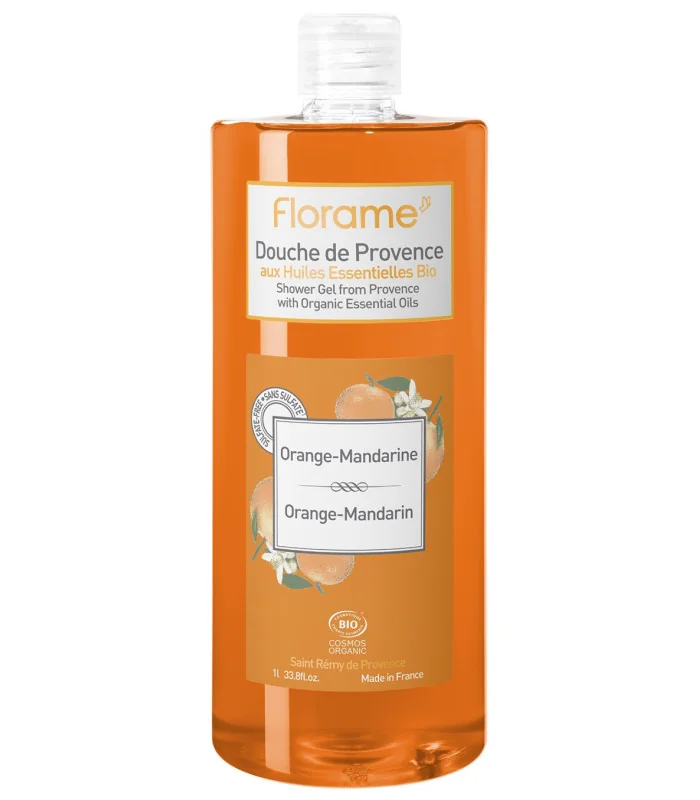 Gel de ducha provenzal de naranja-mandarina 1 litro