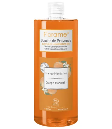 Gel de ducha provenzal de naranja-mandarina 1 litro