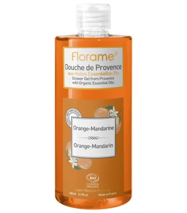 Gel de ducha provenzal de Naranja-Mandarina-500 ml/1 l | Gel ecológico