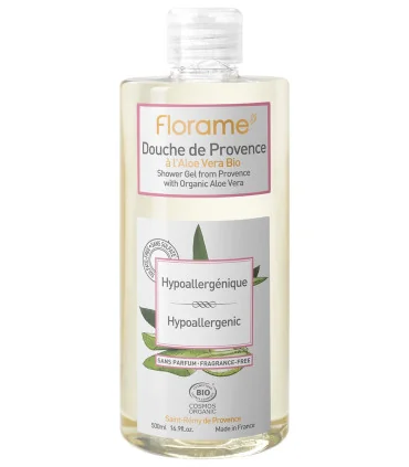 Gel de ducha provenzal Hipoalergénico-500 ml/1 l | Gel de aloe natural