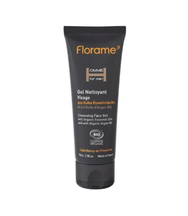 Gel limpiador facial hombre-75 ml | Gel limpiador natural