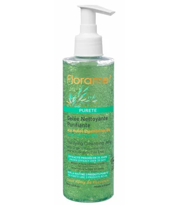 Gel limpiador purificante Pureté-200 ml | Gel limpiador facial natural