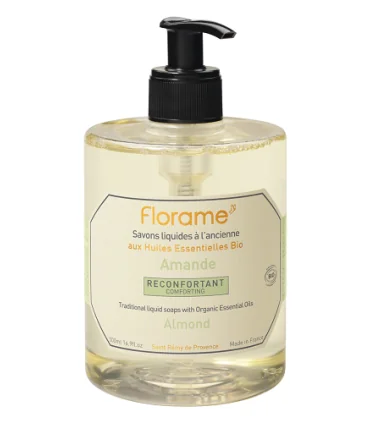 Jabón de manos líquido nutritivo de Almendra-500 ml | Jabón cosmética natural