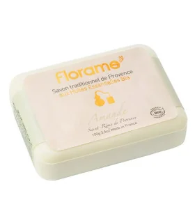 Jabón tradicional provenzal de Almendras-100 gr | Pastilla jabón natural