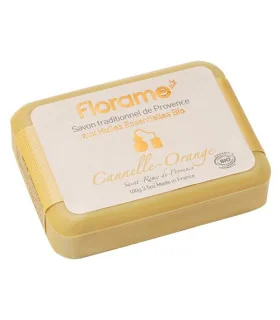 Jabón tradicional provenzal de Canela-Naranja-100 gr | Jabón corporal orgánico