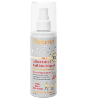 Loción repelente de mosquitos y moscas para la piel-90 ml | Aceites esenciales repelentes