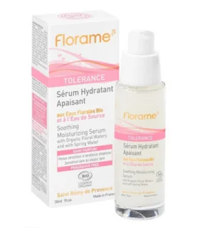 Sérum hidratante calmante Tolerance-30 ml | Natural organic serum