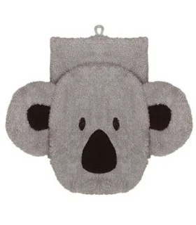Manopla de algodón orgánico koala | Certificación gots