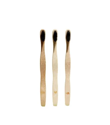 Set de cepillos de dientes de Bambú Wave-3 uds | Cepillo dental ecológico